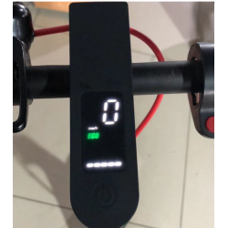 Silicone rubber bescherming waterdichtigheid dashboard elektrische step M365 et M365 Pro - ZWART