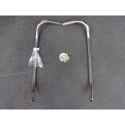 chrome rand beenschild lambretta LD belgie nederland