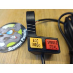 switch dual turbo eco bouton trottinette power zero