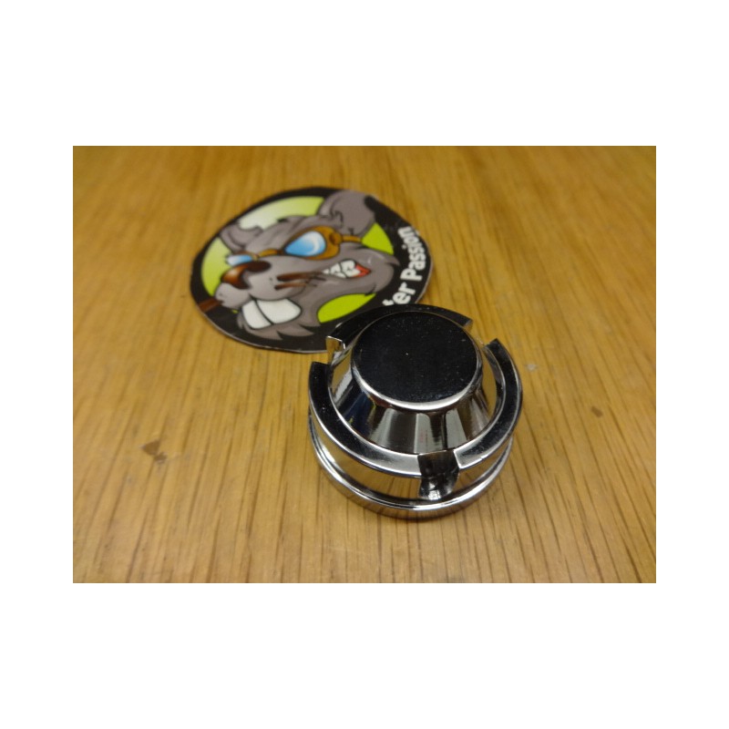 Chrome moer voorremtrommel Lambretta A en B