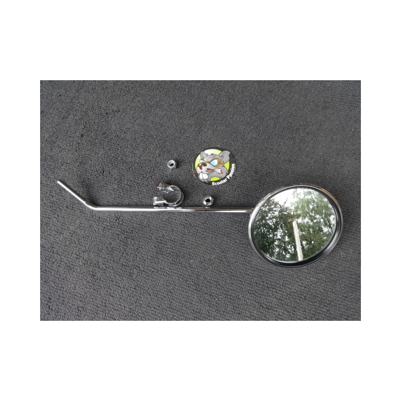 achterspiegel chrome voor stuur lambretta A B D LD LC