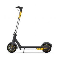 Stickers set body voor elektrische step Ninebot G30 Max - WIT/ORANJE