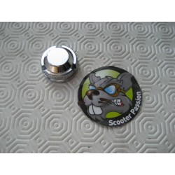 Chrome moer achter...