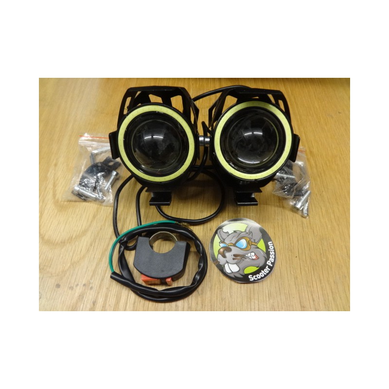 angel eyes voorlicht led elektrische step belgie