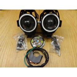 phare avant led angel eye trottinette électrique à vendre