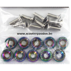 rondelle CNC deck customisation trottinette électrique belgique france scooter passion