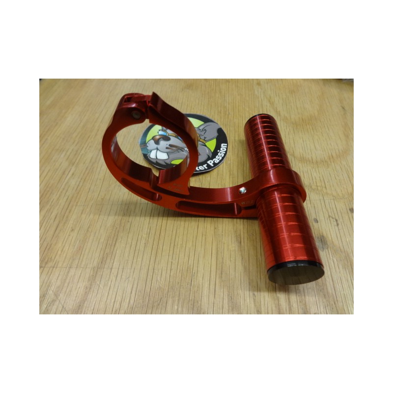 extension guidon support accessoire phare klaxon trottinette électrique belgique france