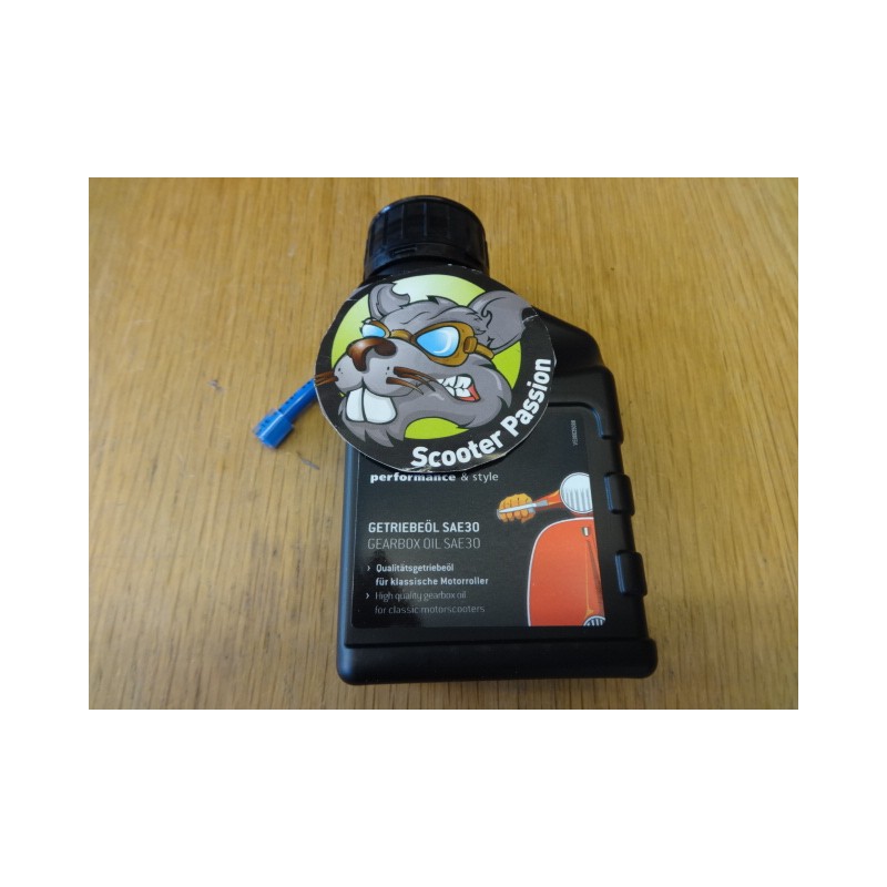 huile sae30 boite de vitesse vespa