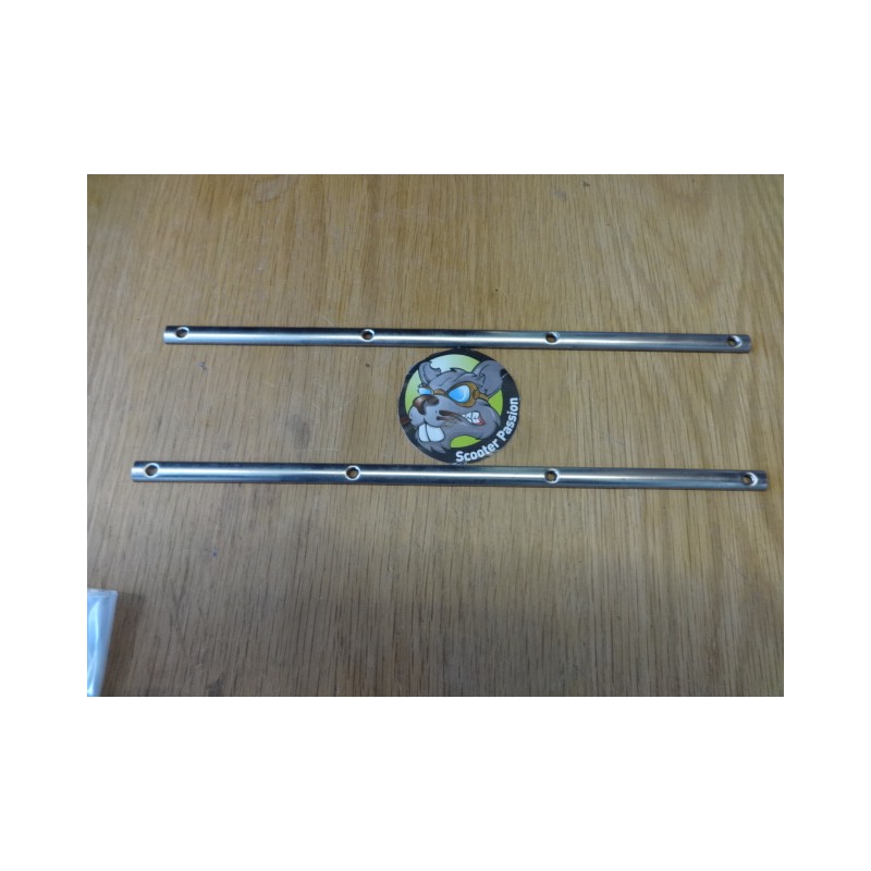 baguettes INOX pour fixation tapis caoutchouc poutre centrale P80-150X/ PX80-200E /Lusso 1°/P150S/P200E