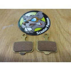 Remschoenen FULL-METAAL voor elektrische step Power Zero Z10 et 10X, 11X en NUTT rem