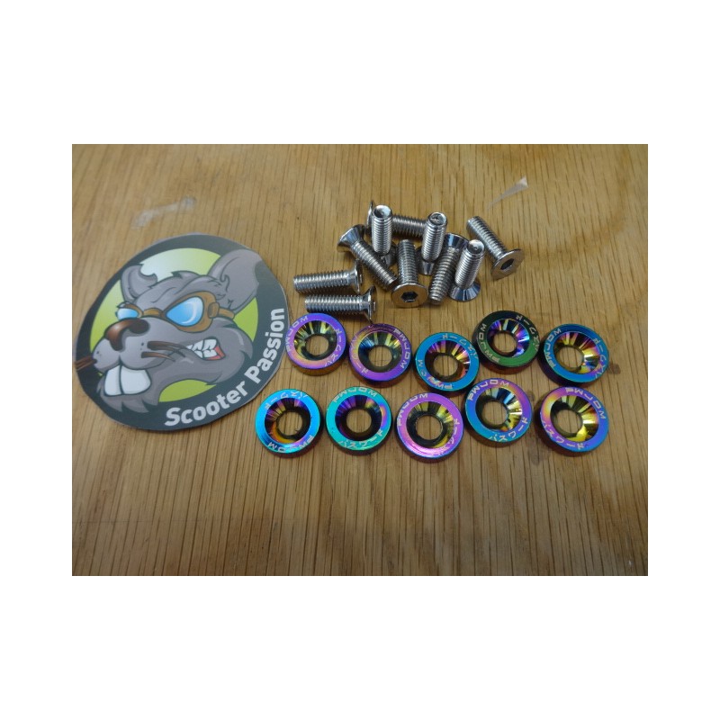 rondelle deck cnc trottinette électrique