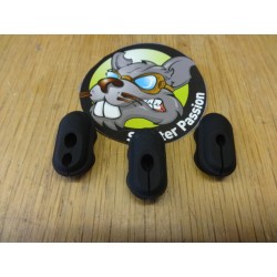 Set 3 rubbers waterdichtigheid buiten kabels elektrische step Ninebot G30 Max belgie nederlands hasselt genk