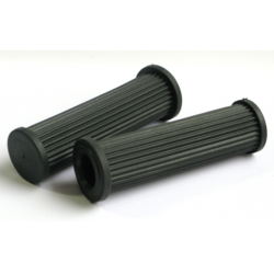Handvatten rubber Ø22 ZWART voor  Vespa PK50-