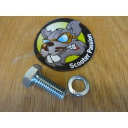 vis fixation pot échapement Vespa V50 VNB VBB GT GTR