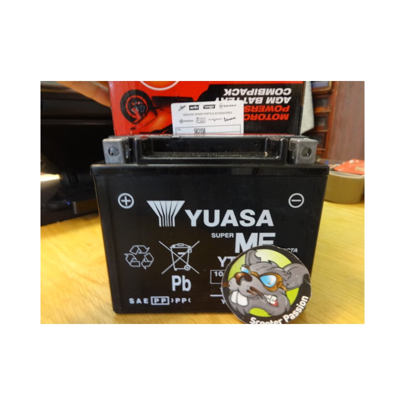 Batterij Piaggio 12V Vespa GTS/GTS