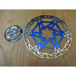 frein à disque flottant 160mm trottinette électrique currus nf10