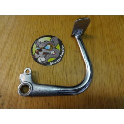 Rempedaal CHROME Lambretta D 150, LD scooterpassion Belgïe