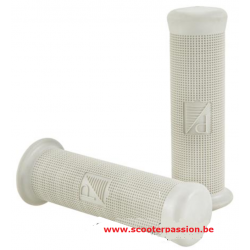 poignées caoutchouc vespa grise 21mm belgique france