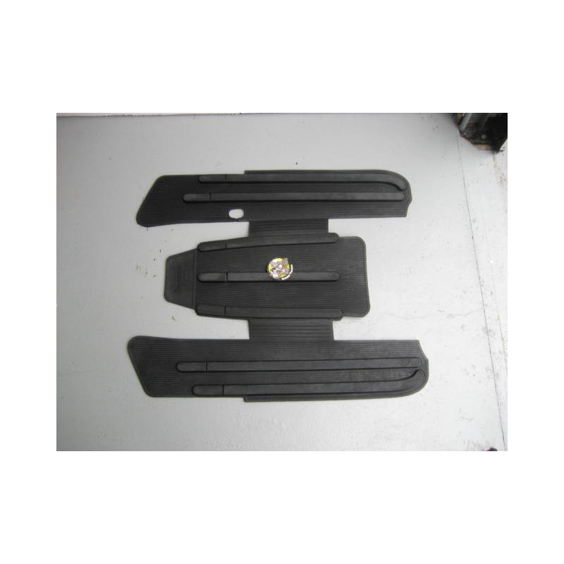 Rubber vloermat ZWART Lambretta Junior