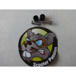 Set anti-trilling rem en koppelingshendels voor Lambretta Serie 1, 2, 3, GP/DL te koop belgie casa lambretta