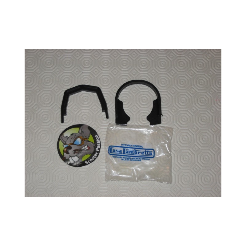 set 2 rubbers montage beenschild Lambretta LUI