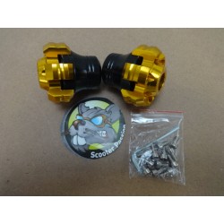 stop chute tornado trottinete électrique gold jaune