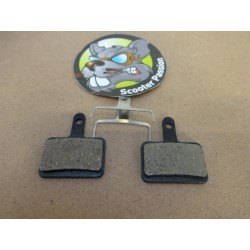 plaquettes de frein semi metallique pour frein hydraulique ZOOM trottinette electrique kaabo mantis victor Vsett10+