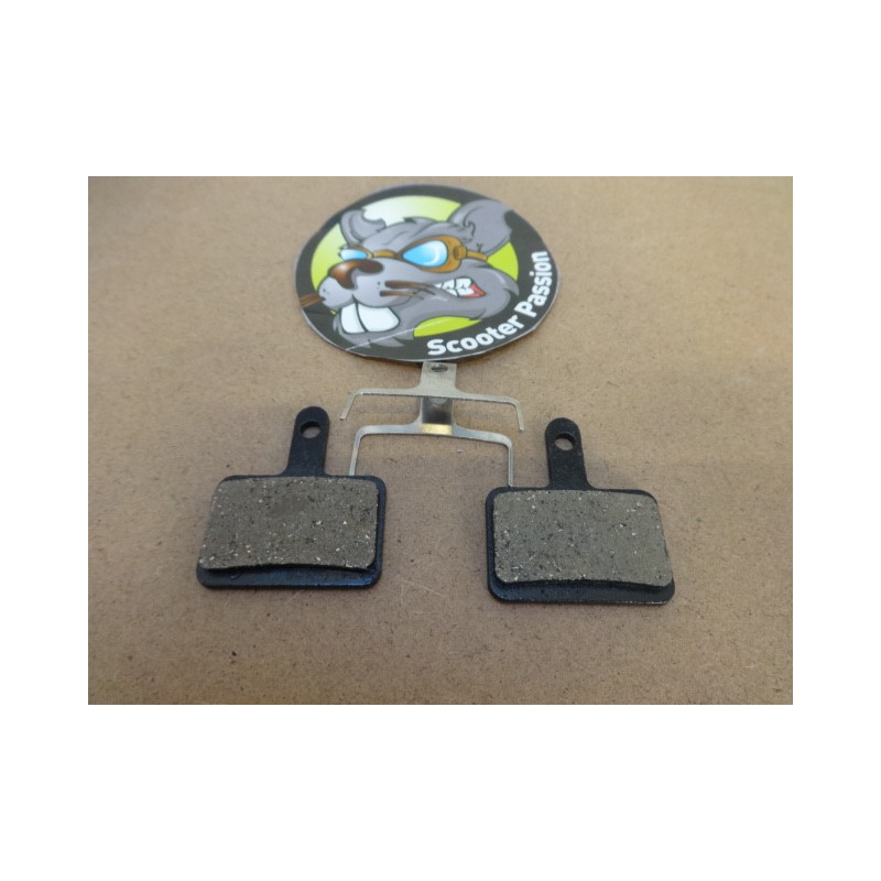 plaquettes de frein semi metallique pour frein hydraulique ZOOM trottinette electrique kaabo mantis victor Vsett10+