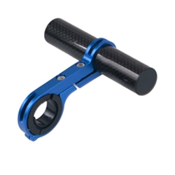 Steun stuur frame - steun voor toebehoren BLAUW/CARBONE