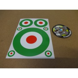 Kit autocollants ronds...