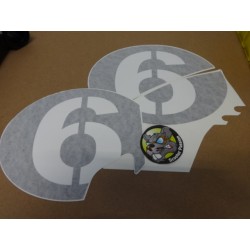 sei giorni stickers vespa belgie te koop