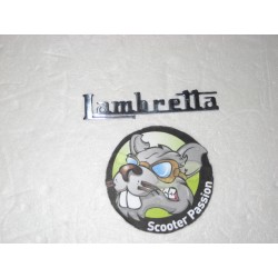 embleem lambretta beenschield scooter lui