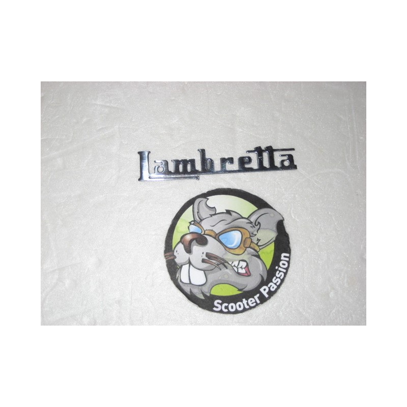 embleem lambretta beenschield scooter lui