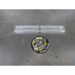 autocollant réfléchissant blanc trottinette électrique à vendre belgique france