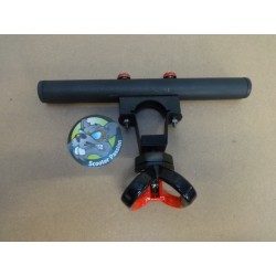 Steun + haakje helm voor elektrische step - Power Zero Z8 en Z9