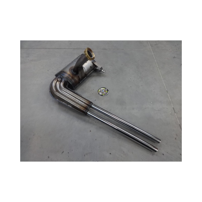 pot échappement lambretta D LD abarth