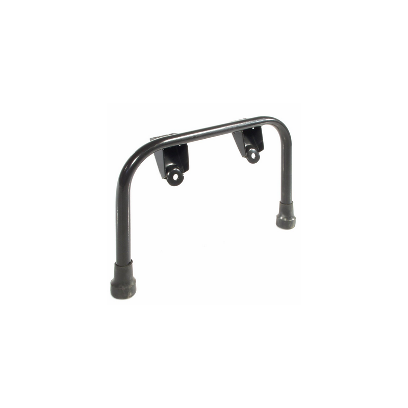 Béquille centrale NOIRE Ø 22 mm  ZINC pour Vespa PK/​S/​SS/​XL/​ETS/​XL2/​ N/​FL/​Rush/​Plurimatic/​Automatica