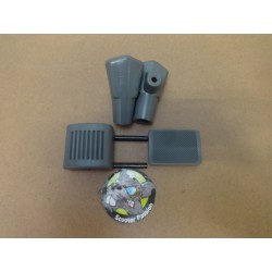 Kit caoutchouc gris pédales...