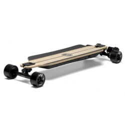 Skateboard électrique en bambou version street roues lisses en belgique