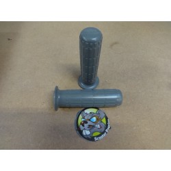 Poignées en caoutchouc GRISES Lambretta Serie 3