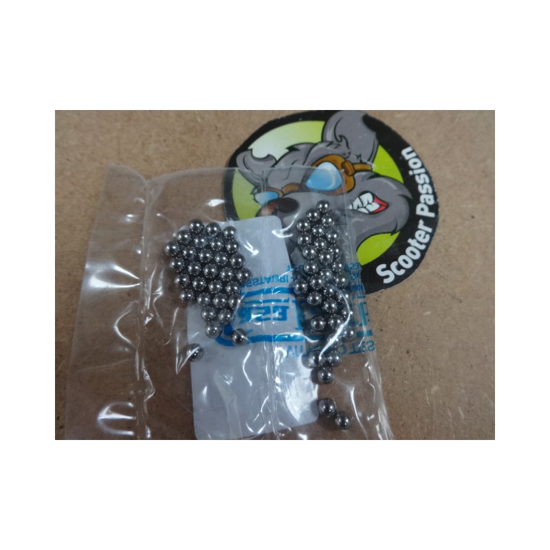Kit de billes pour roulement de direction Lambretta Lui chez scooter passion