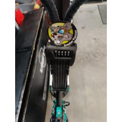 cadenas antivol pliant menotte trottinette électrique minimotors