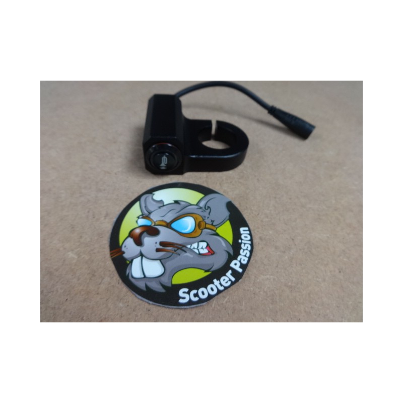 Commutateur klaxon trottinette électrique Vsett  et Vsett 9+  chez scooter passion en belgique