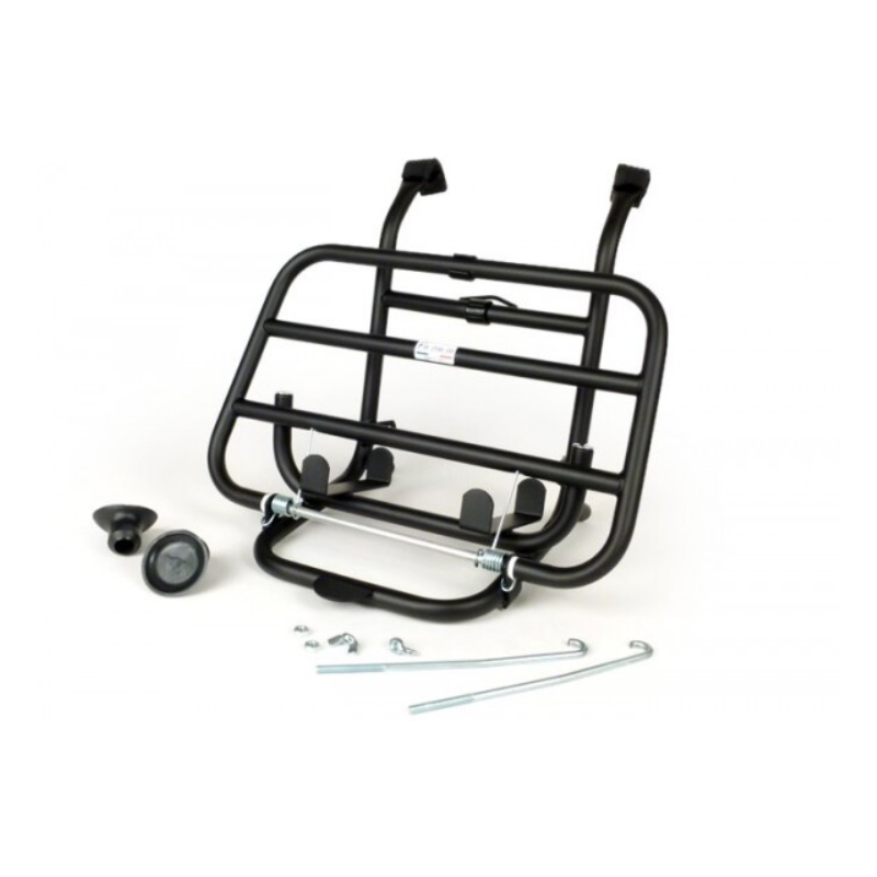 bagage drager vespa vooraan zwart vnb vbb sprint v50 te koop belgie