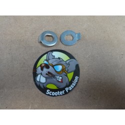 Set 2 rondelles bescherming as  elektrische step Vsett 9 et Vsett 9+