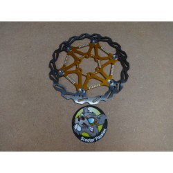 Zwevende schijfrem 160mm step vsett10+ in belgie te koop bij scooter passion