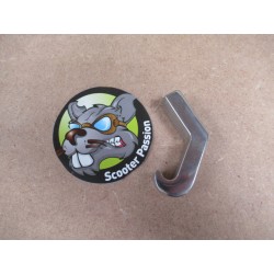 crochet système de pliage trottinette vsett 10+ chez scooter passion