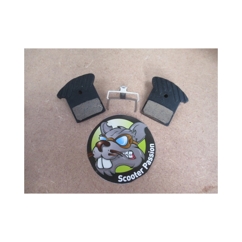 Plaquettes de frein pour système de freinage nutt trottinette électrique Vsett 10+