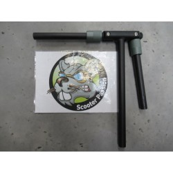 Guidon pliable trottinette électrique Vsett 8 et Vsett 8+ scooterpassion Belgique