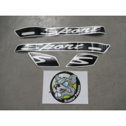 copy of Kit stickers "Sport" voor Vespa GTS - ZWART bij scooter passion in belgie